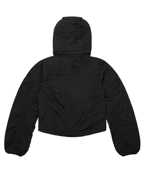 CROP STRING JACKET (BLACK)