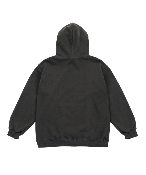 Худи с пигментным покрытием Charcoal