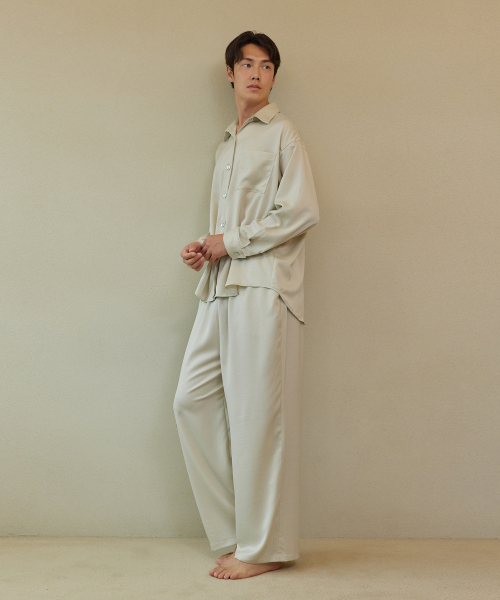 FIRST PAJAMA SET_ivory (men)