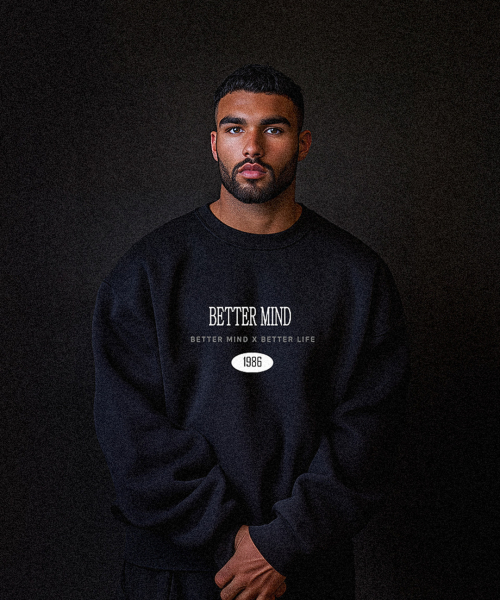 [ L~3XL ] BETTER MIND оверсайз (2Color)