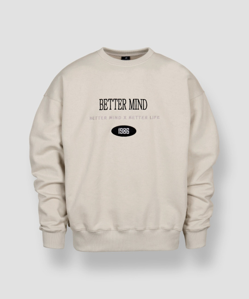[ L~3XL ] BETTER MIND оверсайз (2Color)