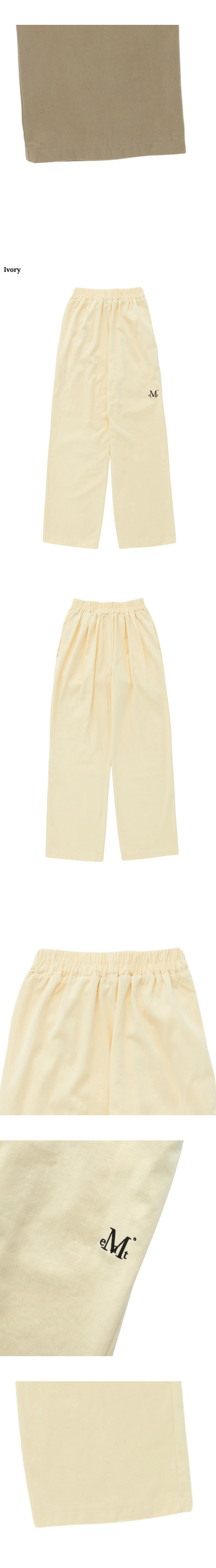 パンツ MUCENT Soft Signature Cotton Pants Unisex 4 Colors P00000NQ MUSINSA | MUCENT Soft Signature Cotton Pants Unisex (4 Colors)