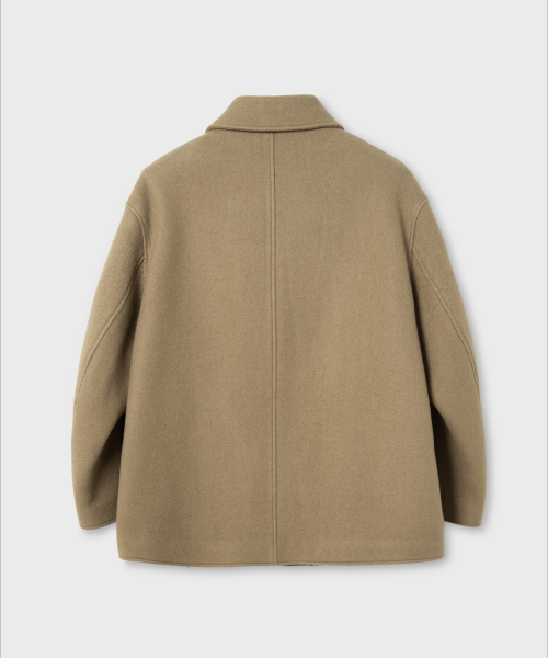 Оверсайз пальто-кар BEIGE