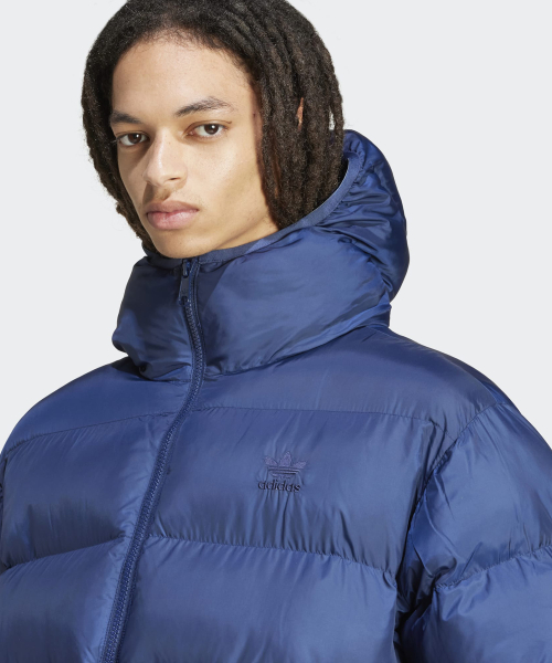 Tonal Hood Puffer куртка Navy / IY3397