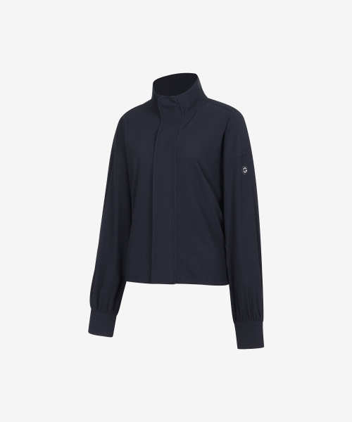 Оверфит-куртка Elflex Rib с высоким горлом_3COLOR