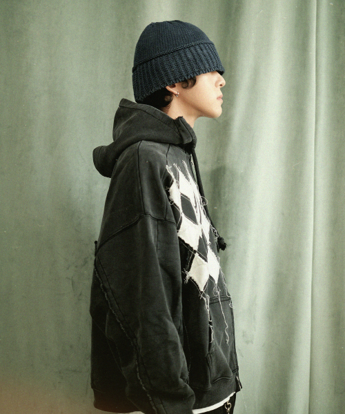 Худи Dia-Patch Ready Washed_BK