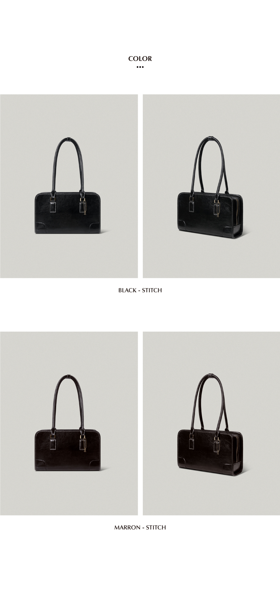 【FOLNUA】JOURNAL BAG - STITCH Designer fashion, Seoul-fully created | W Concept