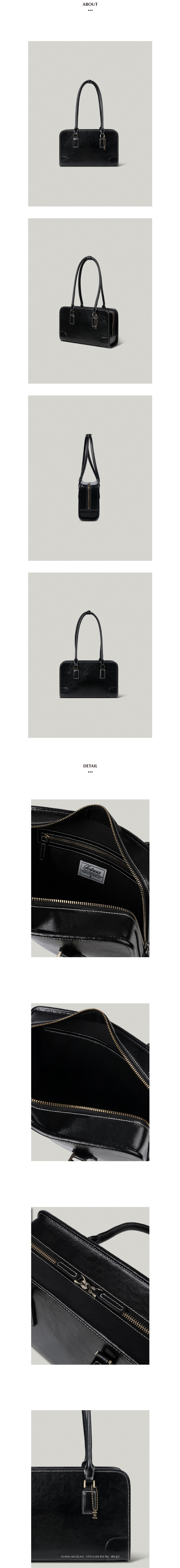 【FOLNUA】JOURNAL BAG - STITCH MUSINSA | FOLNUA JOURNAL BAG - STITCH [2COLOR]