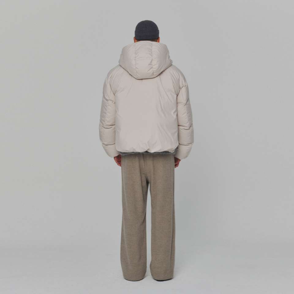 AMOMENTO アモーメントHOODED DOWN PUFFER S サイズ AMOMENTO】 HOODED DOWN PUFFER – ONENESS ONLINE STORE