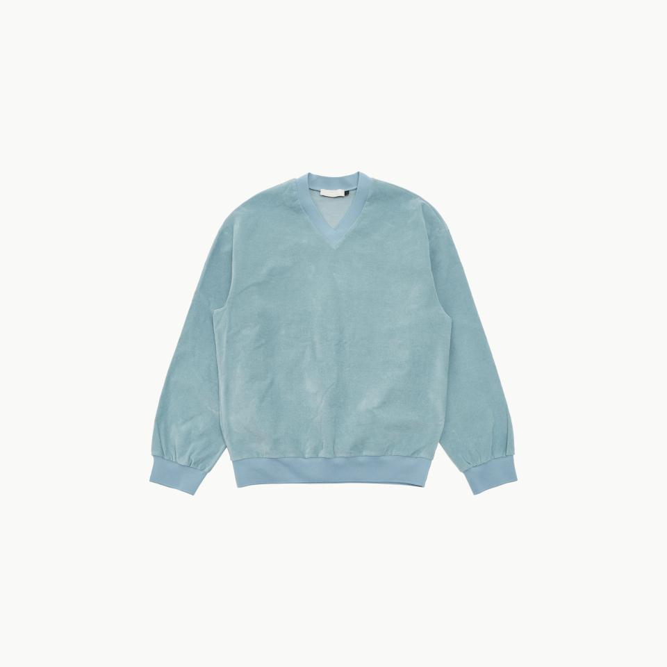 아모멘토(AMOMENTO) VELVET V-NECK PULLOVER (3COLORS) - 사이즈