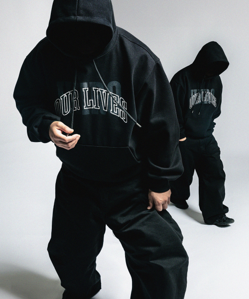 Our Lives Hangang Road Logo худи [Black]