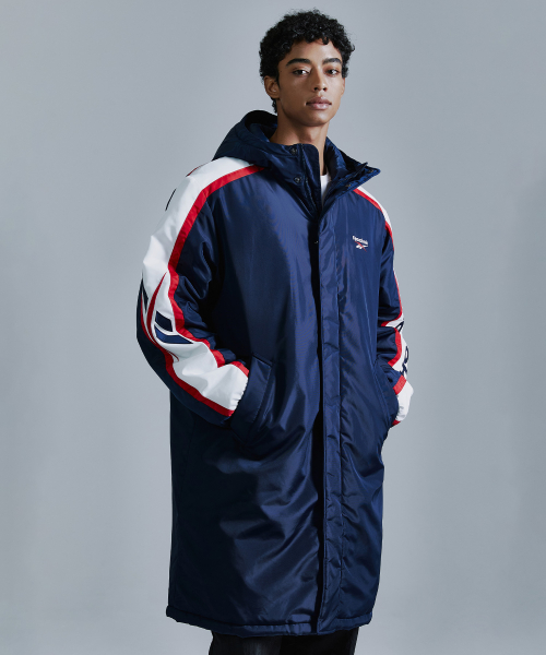 Куртка Vector Paneled Bench Coat - Navy