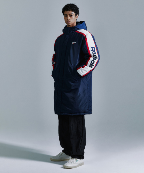 Куртка Vector Paneled Bench Coat - Navy
