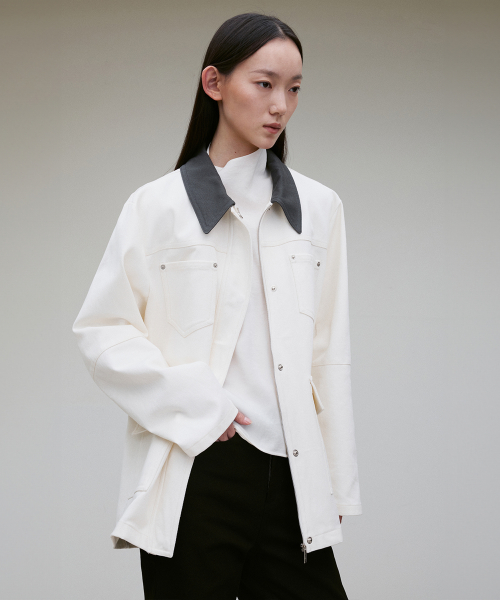 COLOR BLOCK WORK куртка