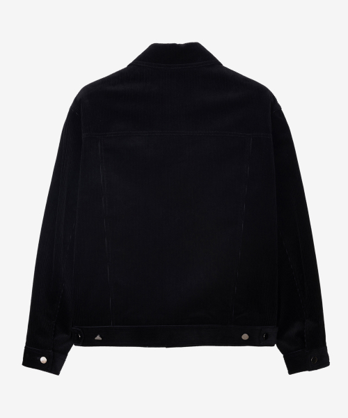 [SET] Вельветовый сет тракер Black