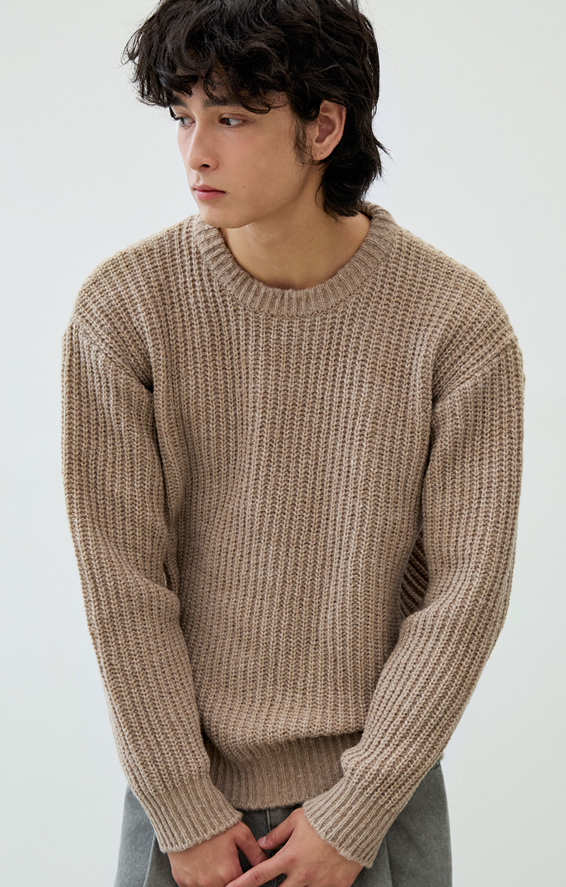 MUSINSA | NODU ADN Bokashi Hachi Round Semi Overfit Long