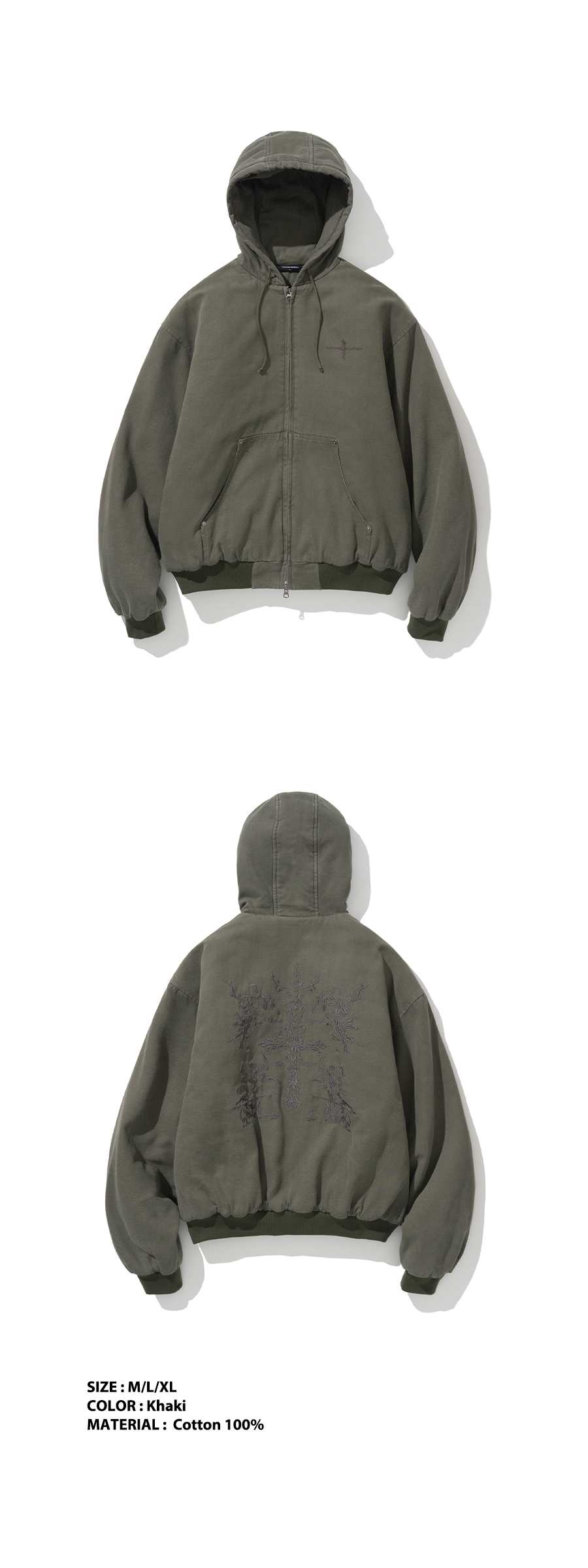 [NOT4NERD] 4 Worshippers Oxford Hooded Work Jacket☆送料込☆ MUSINSA | NOT4NERD 4 Worshippers Oxford Hooded Work Jacket