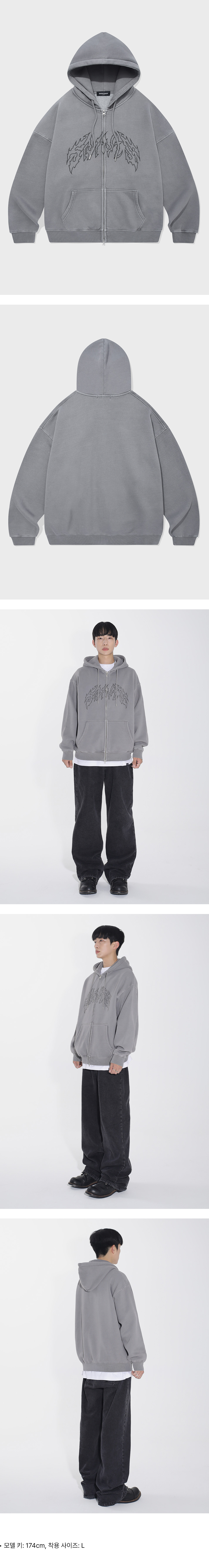 日本未入荷SAINTPAINのSP Tribal Pigment Overfit Hoodie 全2色 MUSINSA | SAINTPAIN SP Tribal Pigment Overfit Hoodie Gray