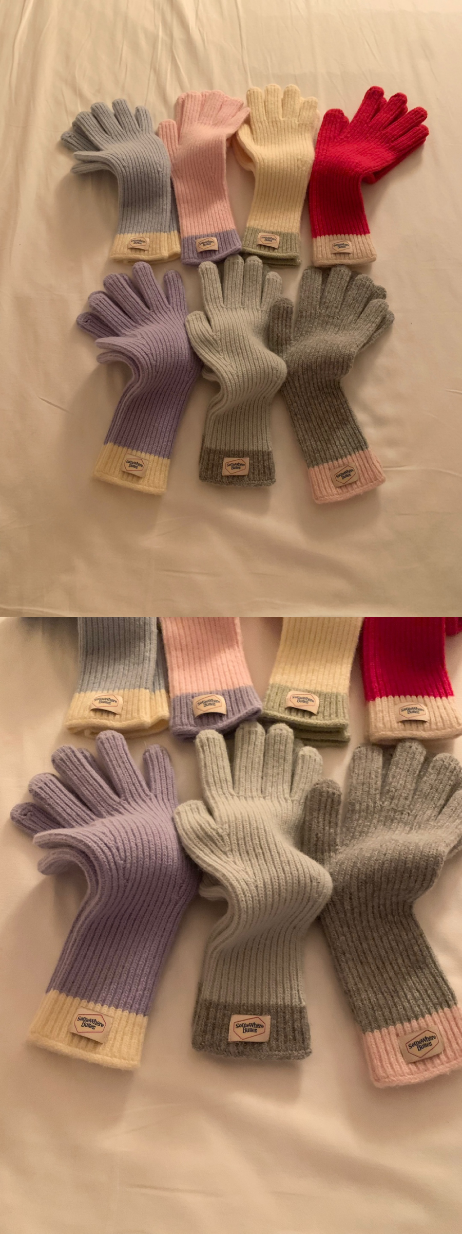 MUSINSA | SOMEWHEREBUTTER Butter Cashmere Gloves - 3color