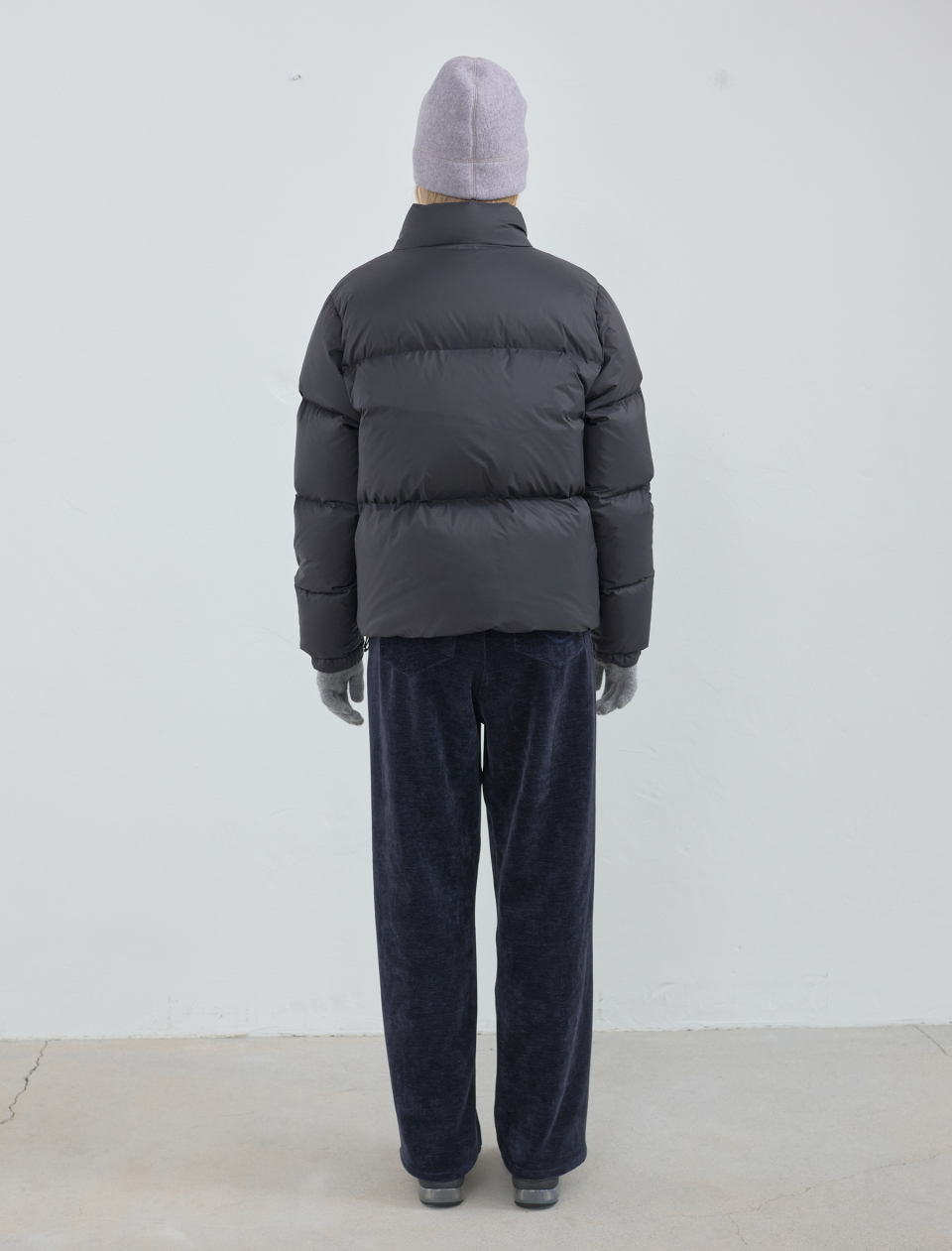 MUSINSA公式 | ENZO BLUES Cozy Down Jacket (Black)