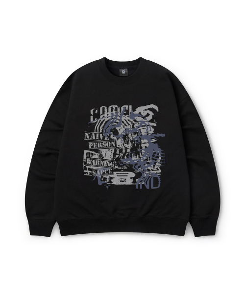 Свитшот Naive Person (Black)