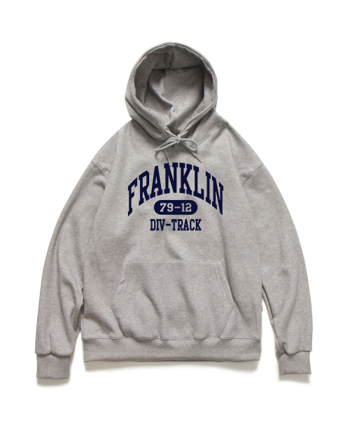Худи расслабленного кроя FRANKLIN LOOSE-FIT HOOD NAVY