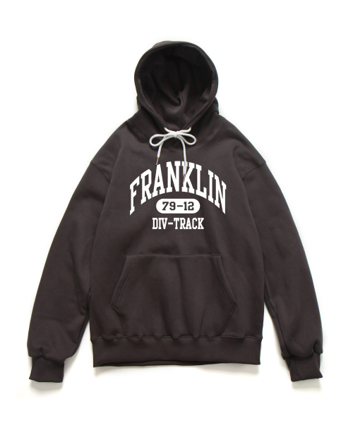Худи расслабленного кроя FRANKLIN LOOSE-FIT HOOD NAVY