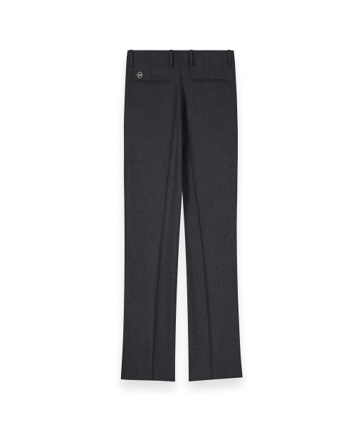 R-0038 / R4-ZIP шерсть TROUSERS - 2.0(серый)