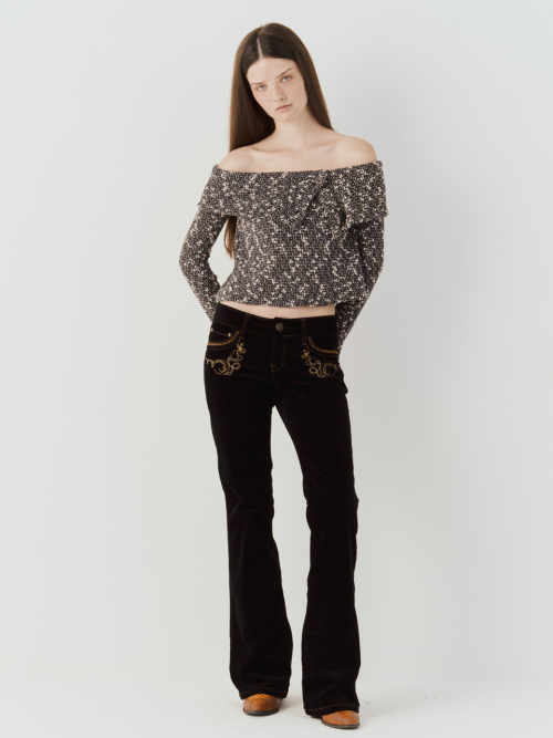 AMBER WESTERN BOOTCUT брюки