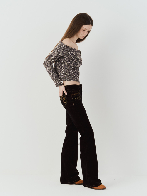 AMBER WESTERN BOOTCUT брюки