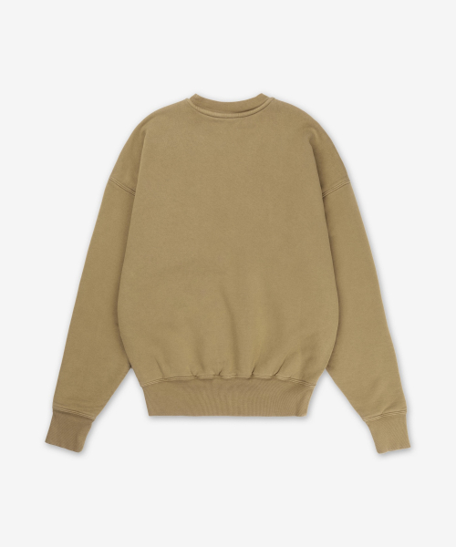 Свитшот с патчем-лого - Dark Beige / 807761Y36SV2298