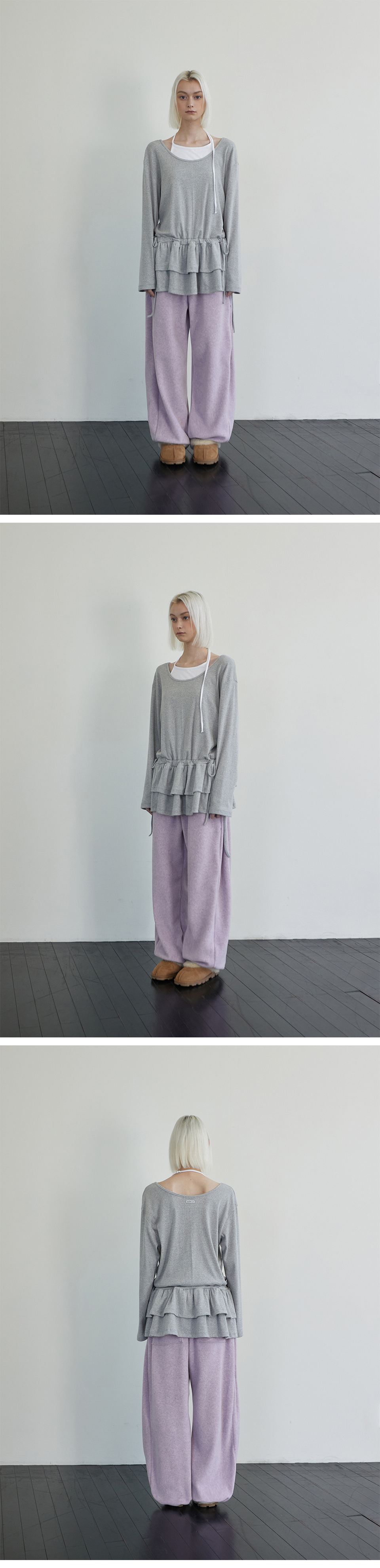 RENSE☆Frill Layered Long Sleeve MUSINSA | RENSE Frill Layered Long Sleeve Black
