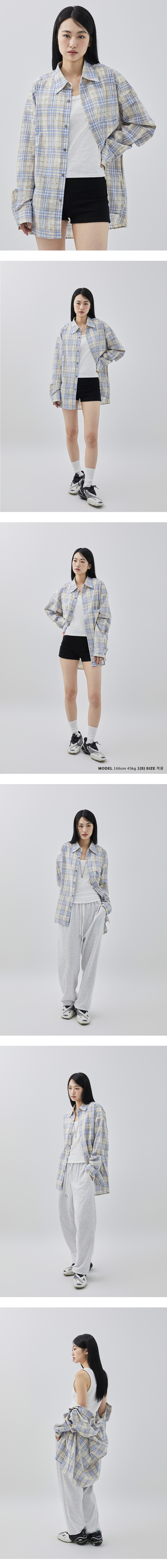 MUSINSA | MIMTHEWARDROBE vintage washed check shirt