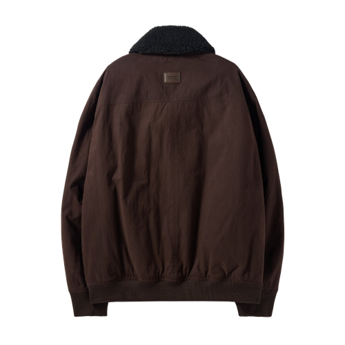 GREENFORD COLLAR BLOUSON - D/BROWN (P244UPD408)