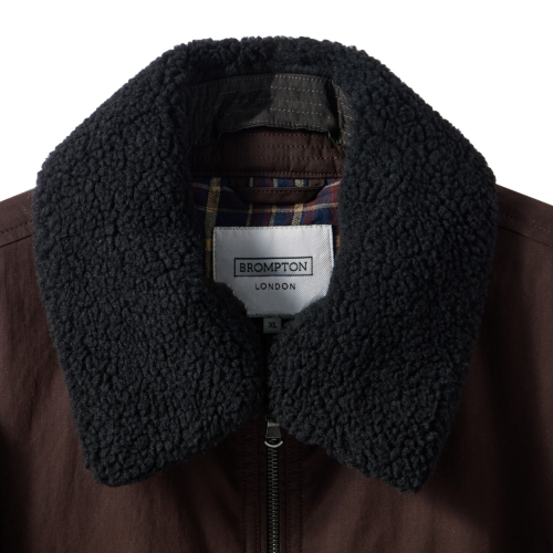 GREENFORD COLLAR BLOUSON - D/BROWN (P244UPD408)