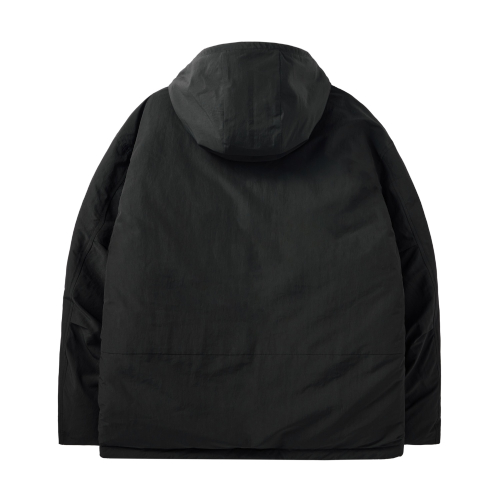 BRITISH CAMPER HOOD DOWN - BLACK (P244MDW510)