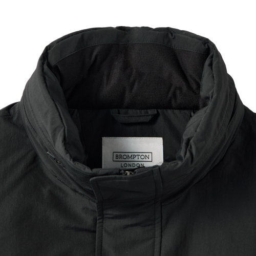 BRITISH CAMPER HOOD DOWN - BLACK (P244MDW510)