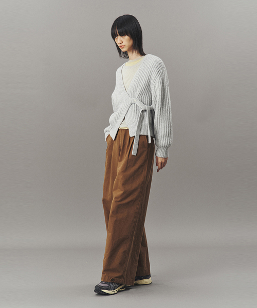 RIBBED BOLERO_MINT