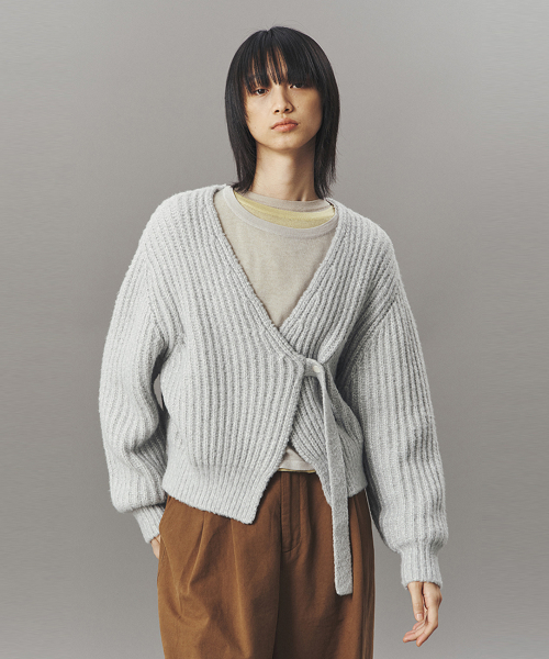 RIBBED BOLERO_MINT