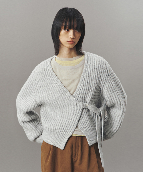 RIBBED BOLERO_MINT