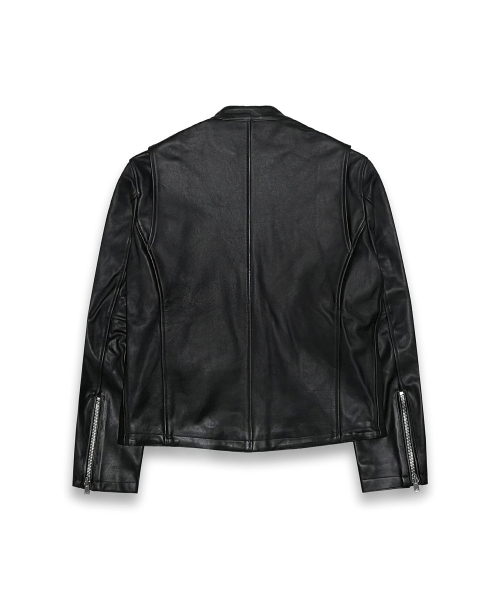 R-0011 / USA LEATHER BIKER JACKET