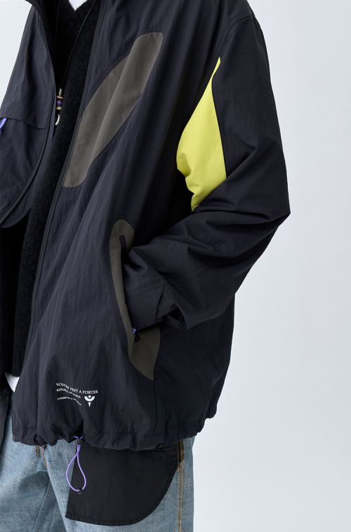 AR SHELL WINDBREAKER Black