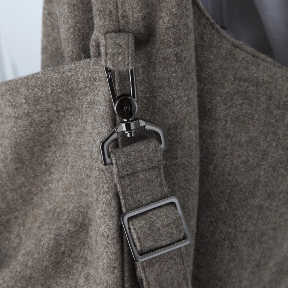 Our Dewey Ribbon Hobo Shoulder and Crossbody Bag Brown