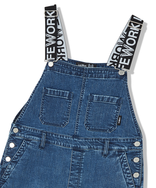 Женский джинсовый комбинезон Stone Washed