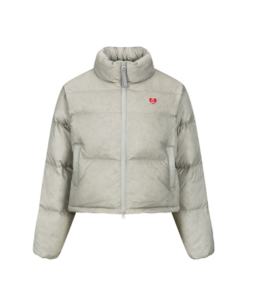 SIGNATURE HEART DUCK DOWN PUFFER [2 COLOR]