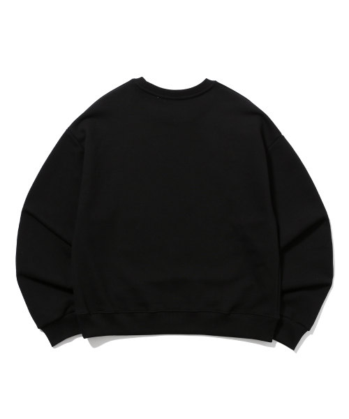 EMERGENCY SWEAT SHIRT BLACK