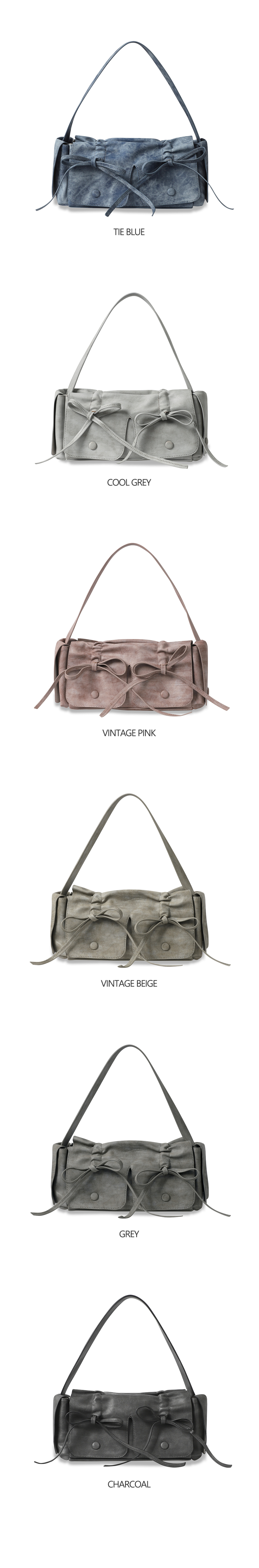MUSINSA | VIVACIOUS Selena Ribbon Bag - 7COL