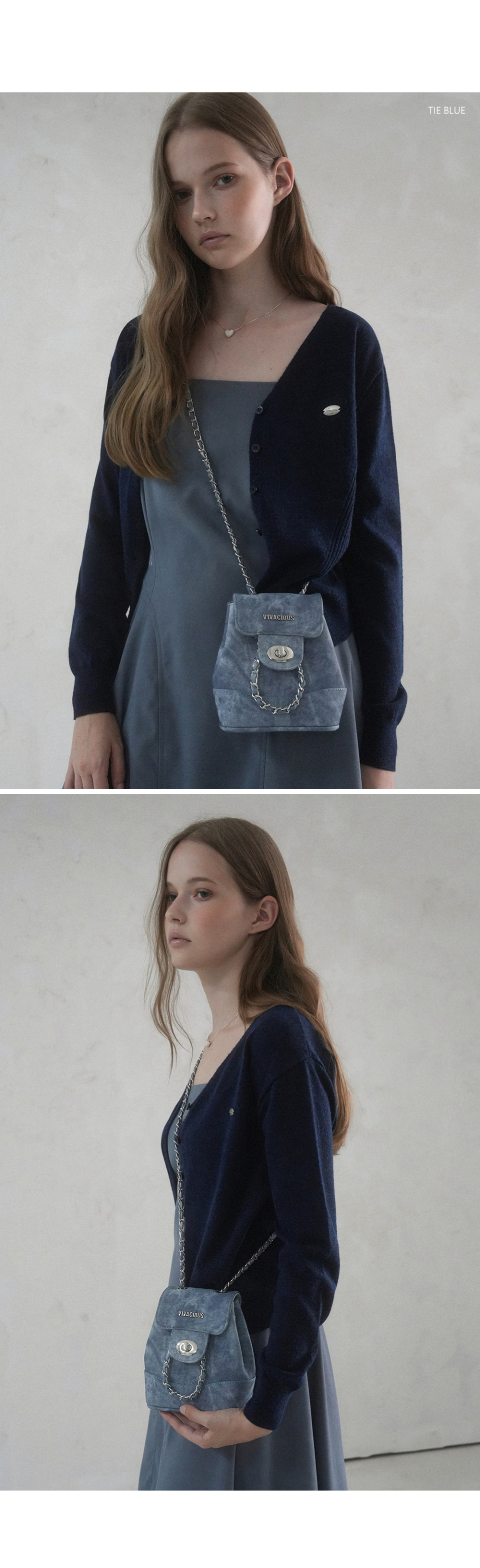 MUSINSA | VIVACIOUS Monica Bucket Cross Bag - 5COL
