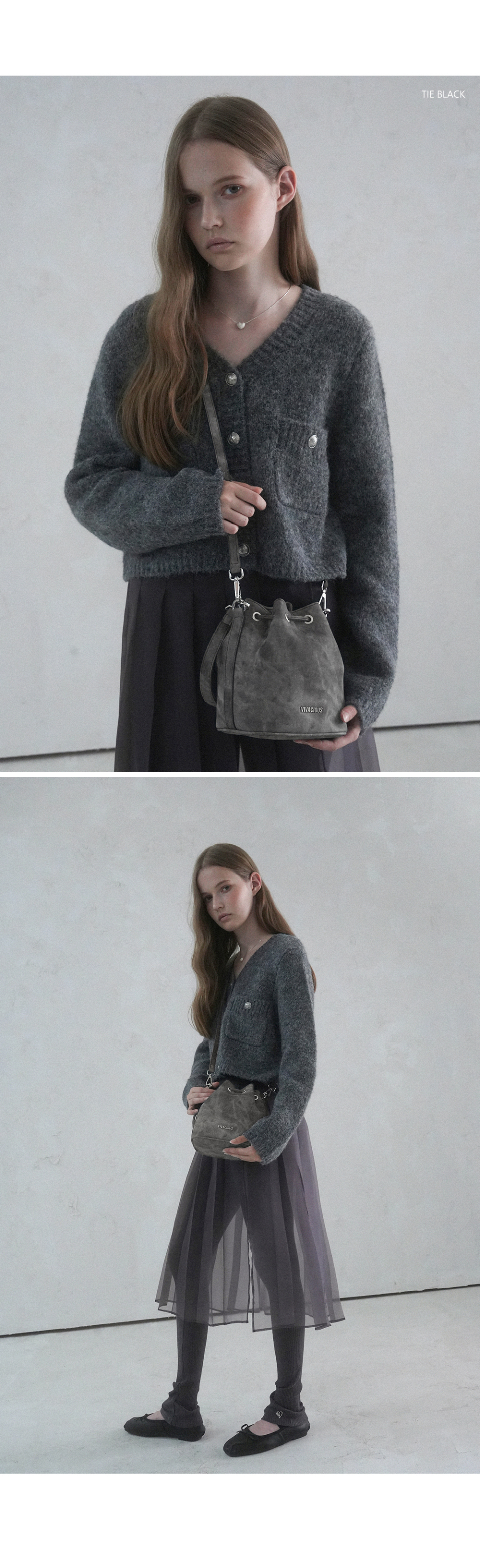 ＊韓国＊［VIVACIOUS］Gwyneth Bucket Bag 7color Designer fashion, Seoul-fully created | W Concept