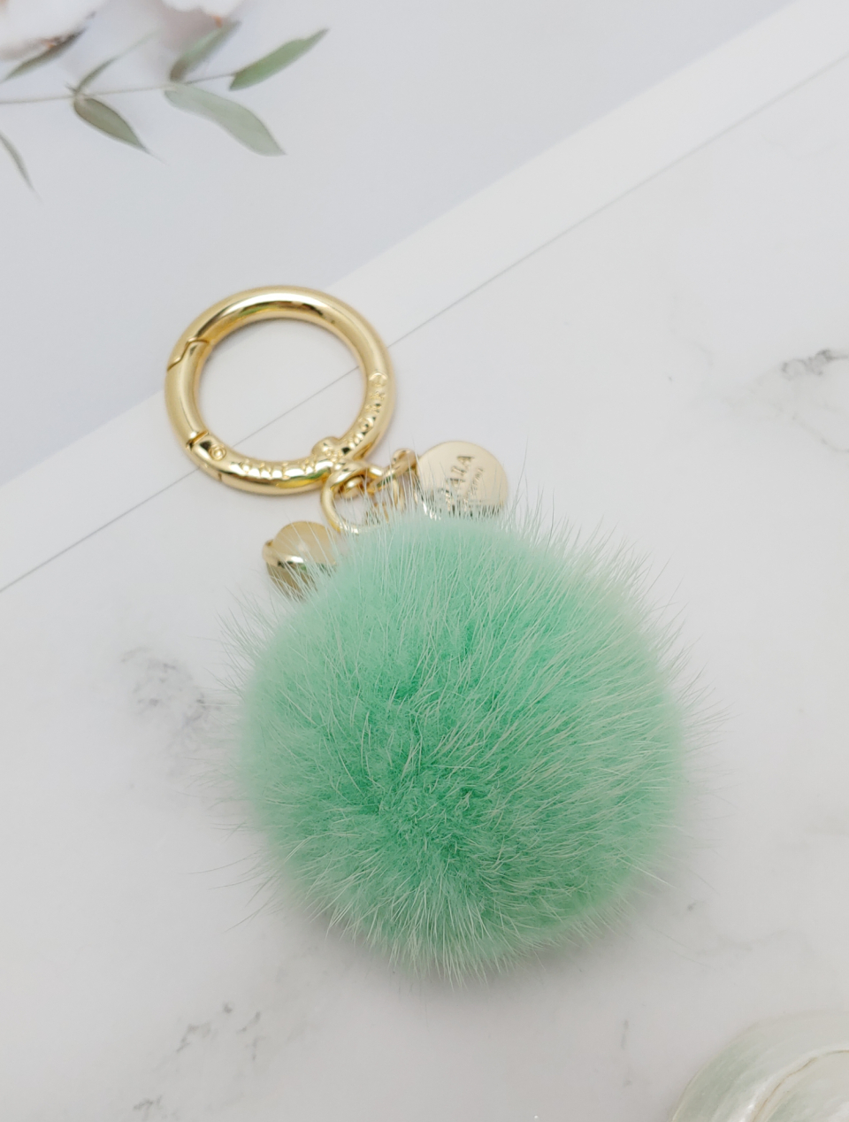 Full shot of keyring